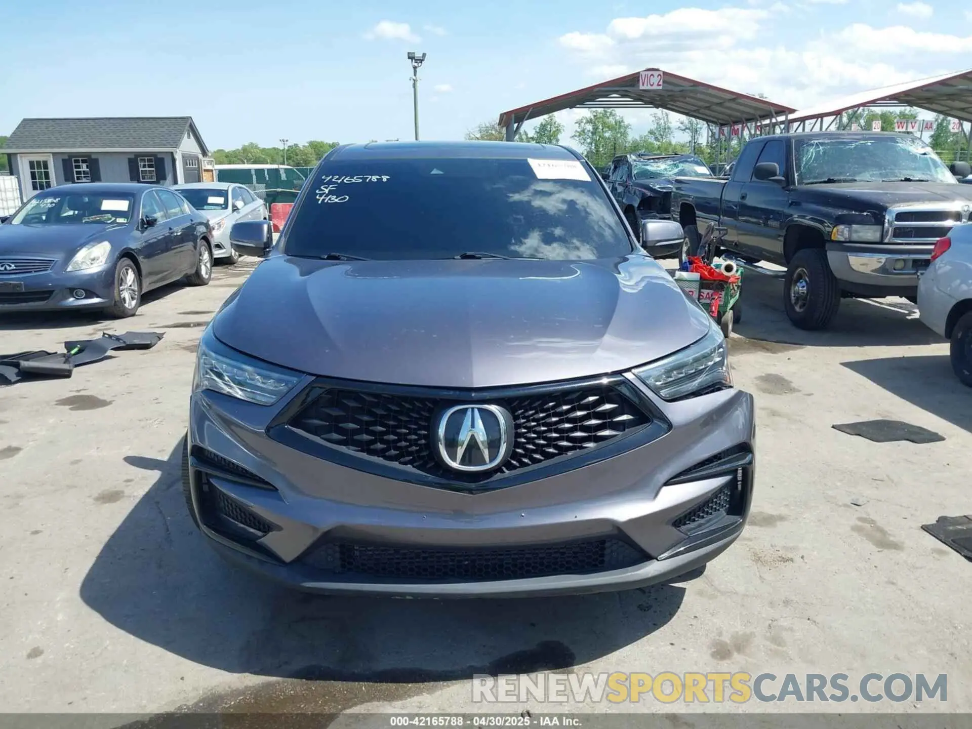 12 fotografías del automóvil dañado 5J8TC2H65ML001269 ACURA RDX 2021