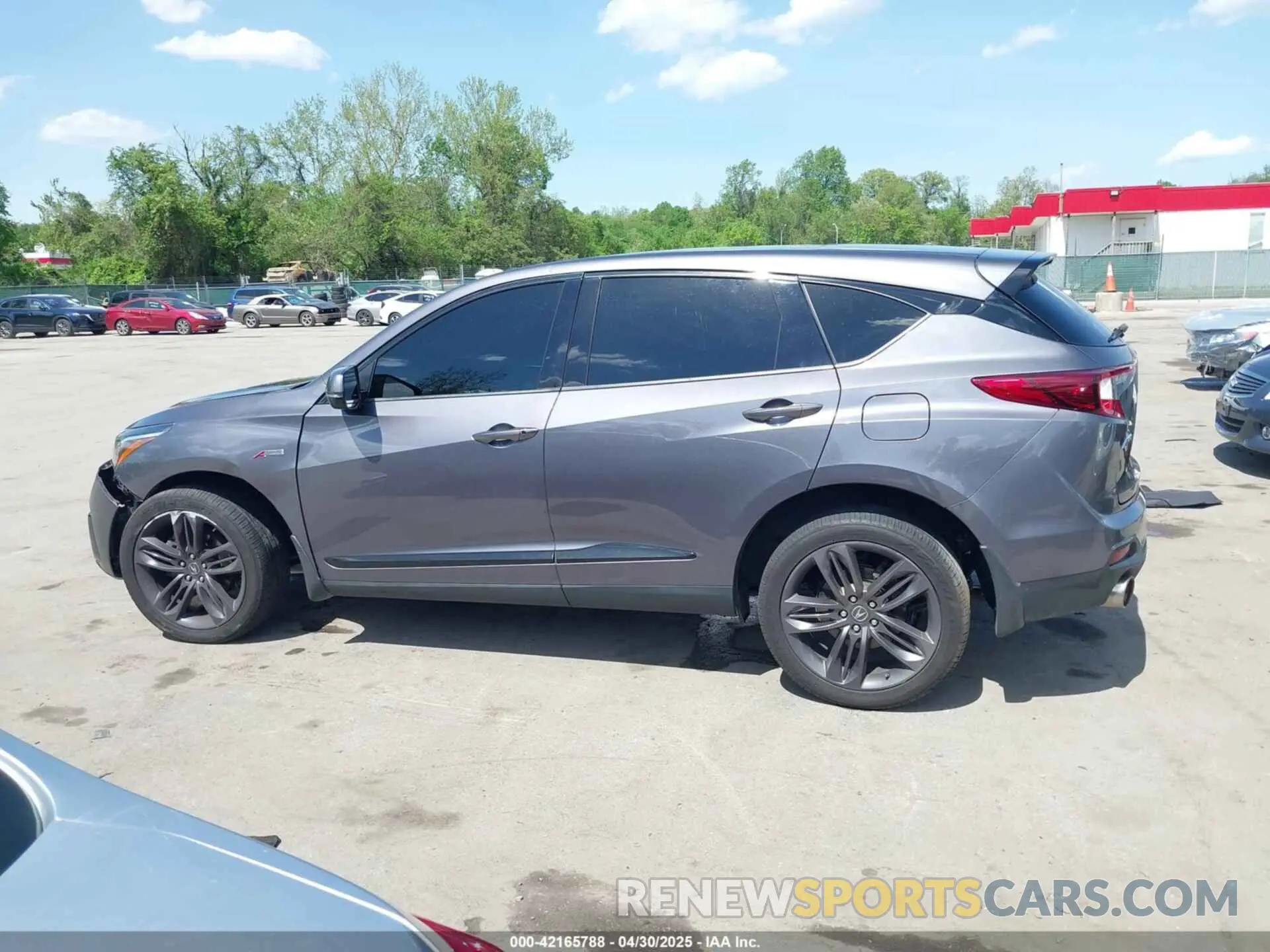 14 fotografías del automóvil dañado 5J8TC2H65ML001269 ACURA RDX 2021