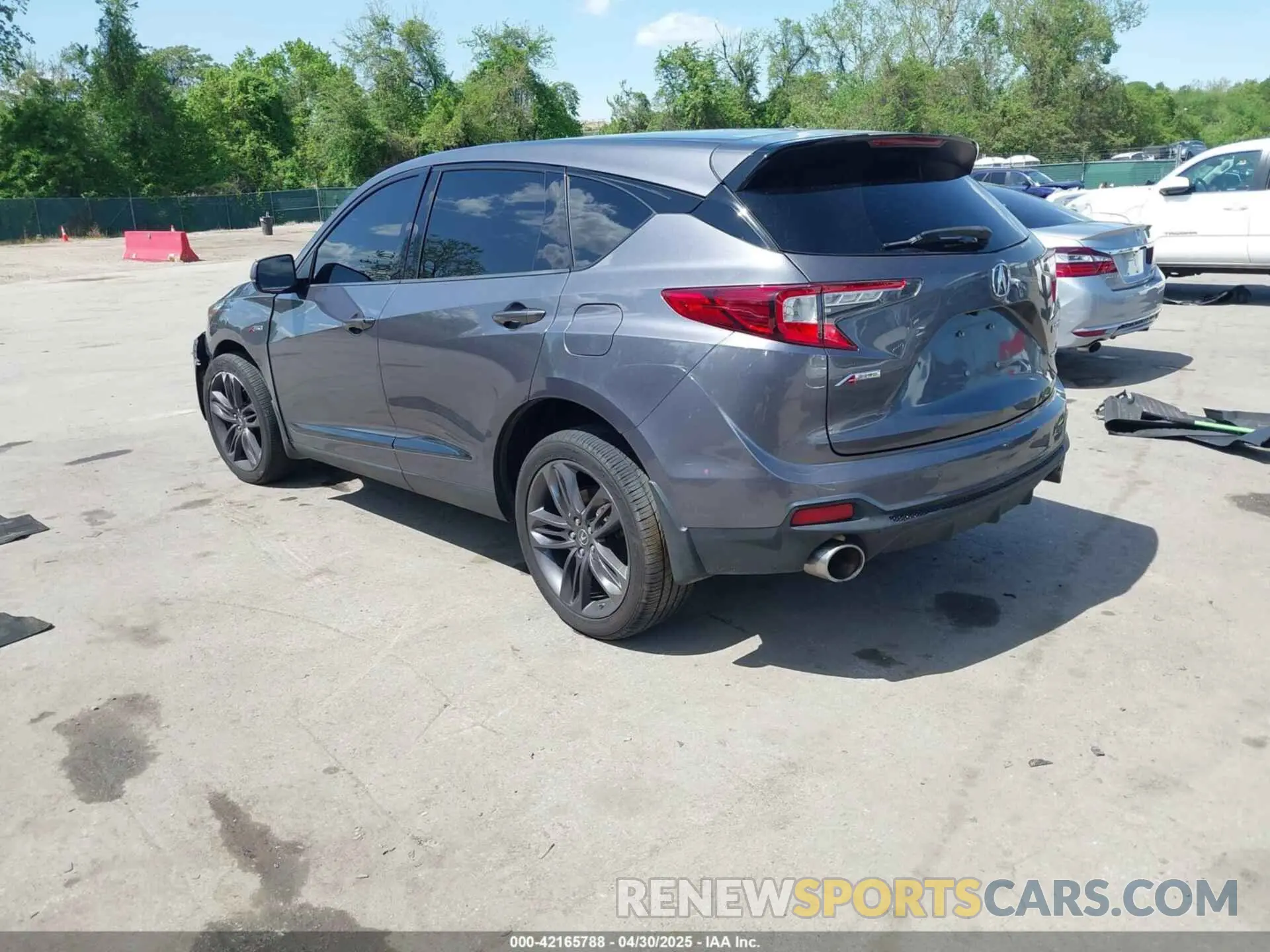 3 fotografías del automóvil dañado 5J8TC2H65ML001269 ACURA RDX 2021