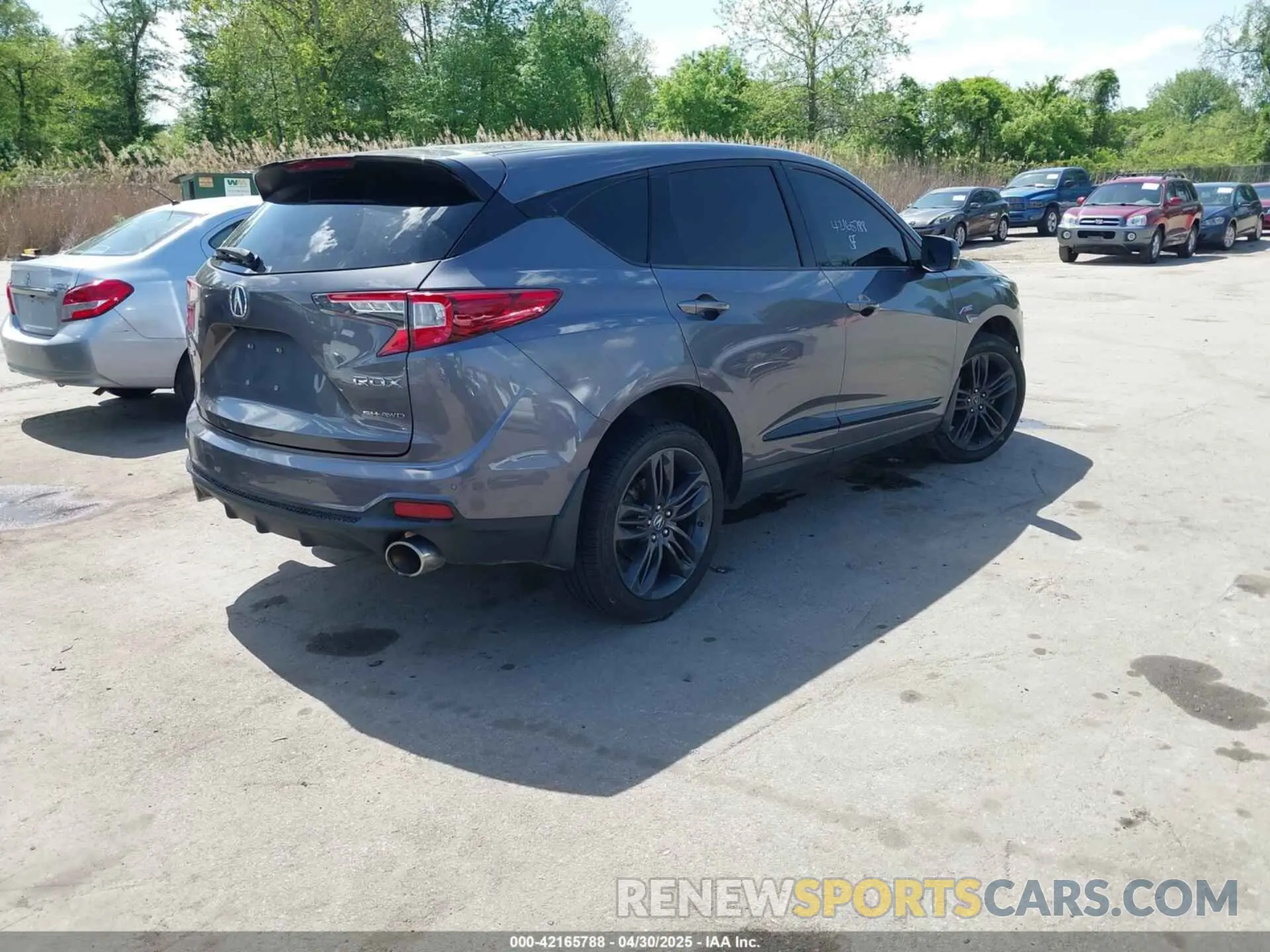 4 fotografías del automóvil dañado 5J8TC2H65ML001269 ACURA RDX 2021