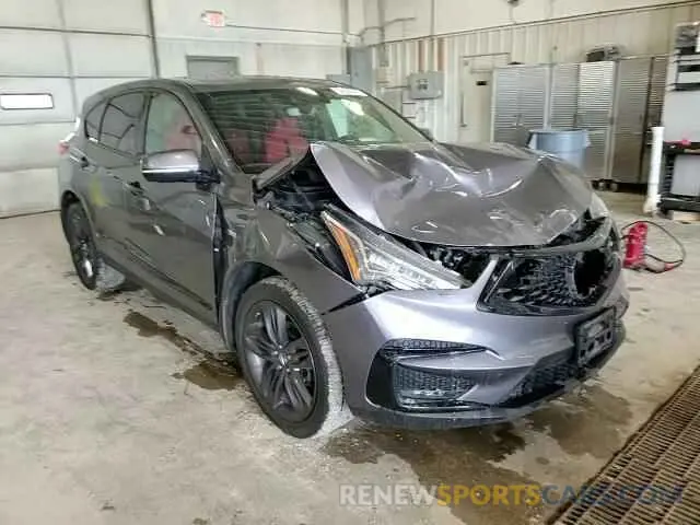 14 fotografías del automóvil dañado 5J8TC2H67ML018509 ACURA RDX 2021