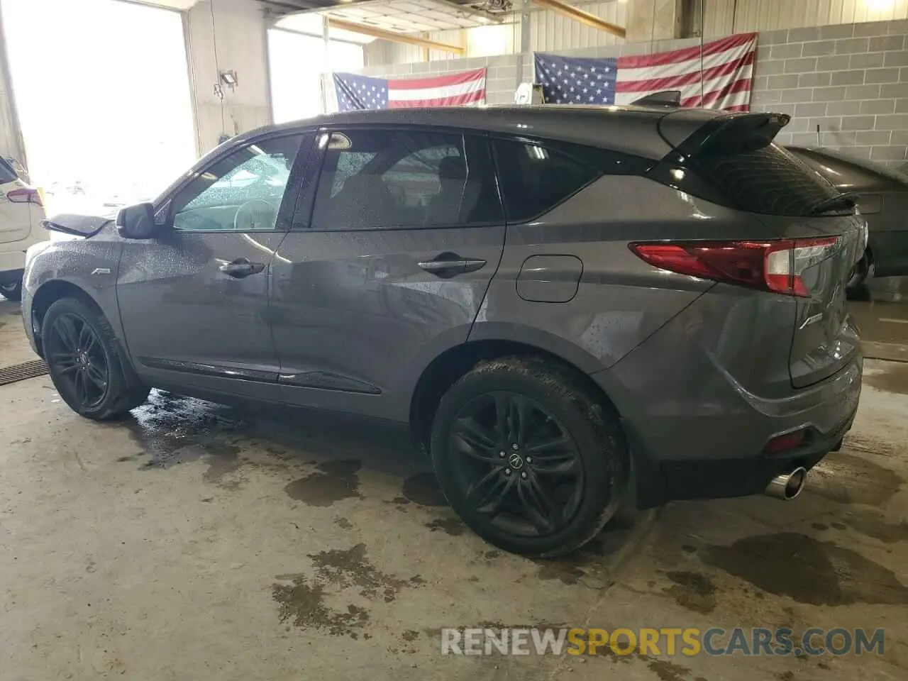 2 fotografías del automóvil dañado 5J8TC2H67ML018509 ACURA RDX 2021