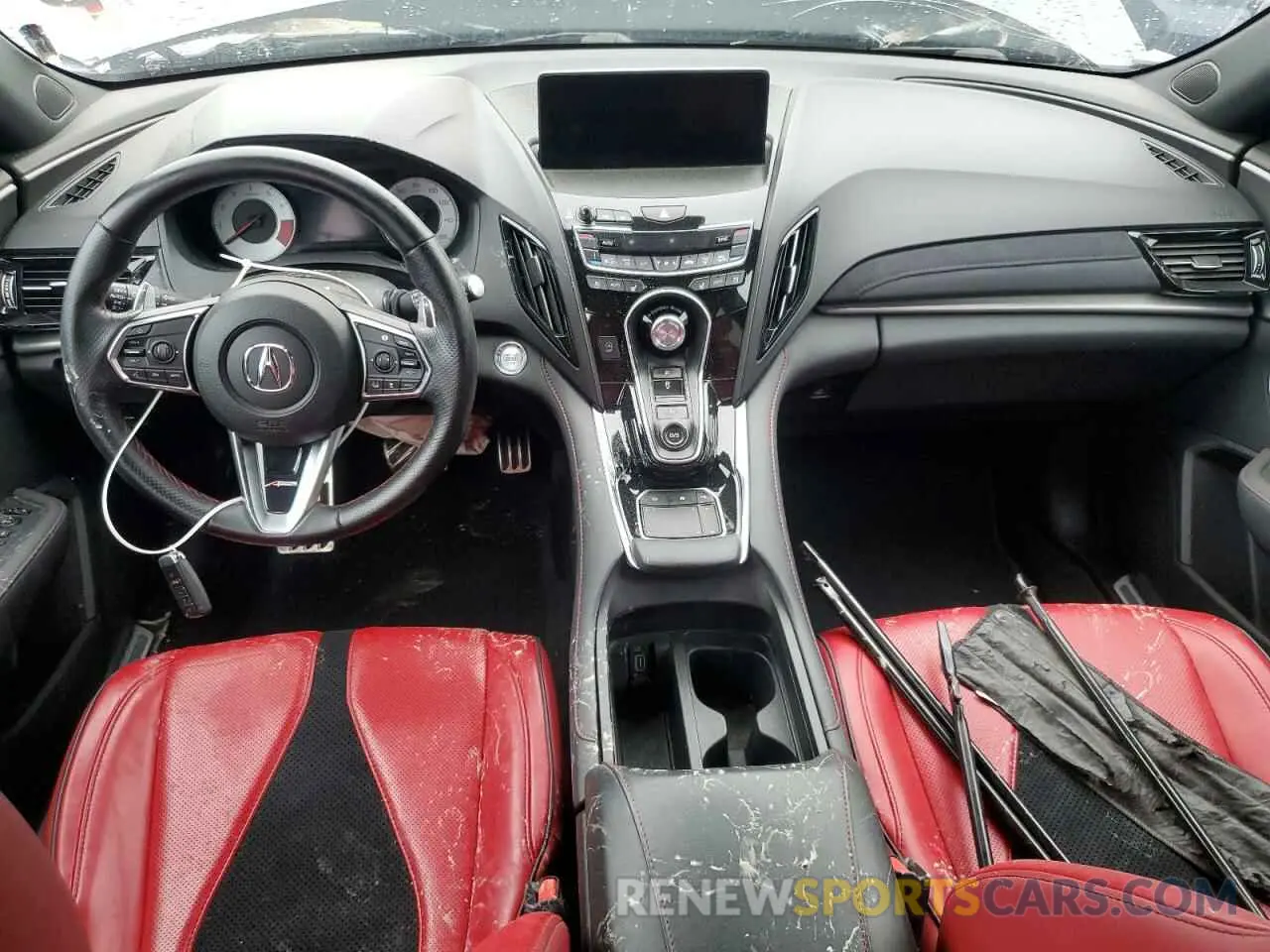 8 fotografías del automóvil dañado 5J8TC2H67ML018509 ACURA RDX 2021
