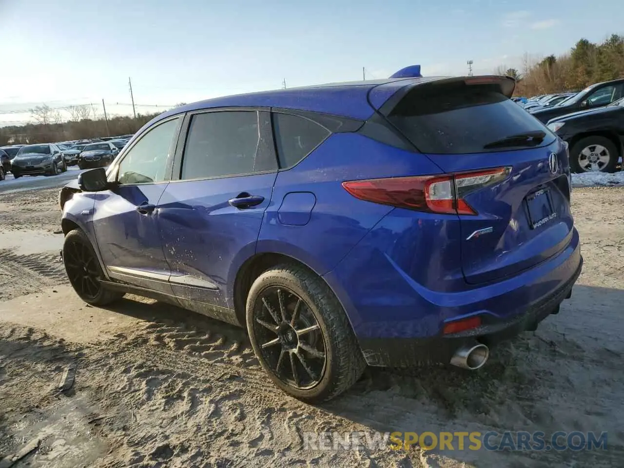2 fotografías del automóvil dañado 5J8TC2H68ML013139 ACURA RDX 2021