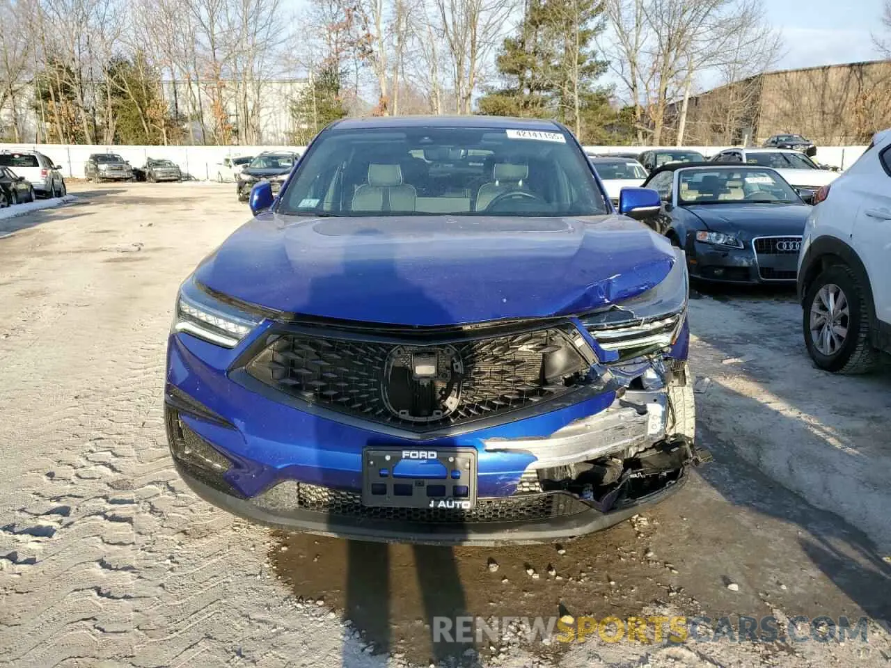 5 fotografías del automóvil dañado 5J8TC2H68ML013139 ACURA RDX 2021
