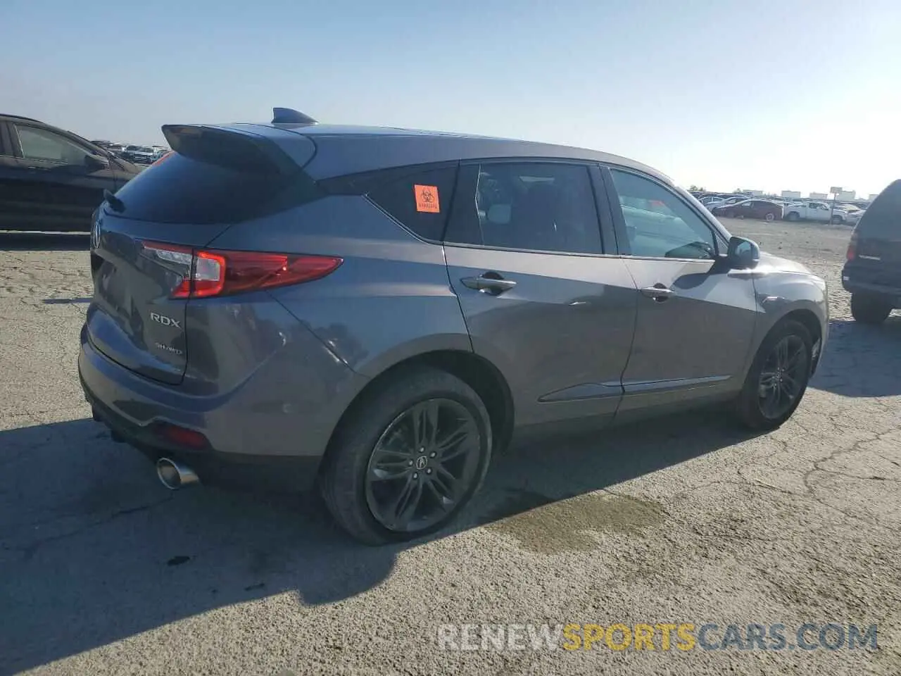 3 fotografías del automóvil dañado 5J8TC2H69ML010461 ACURA RDX 2021