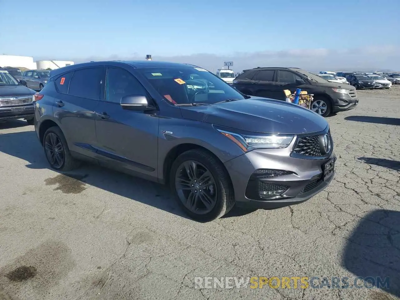 4 fotografías del automóvil dañado 5J8TC2H69ML010461 ACURA RDX 2021