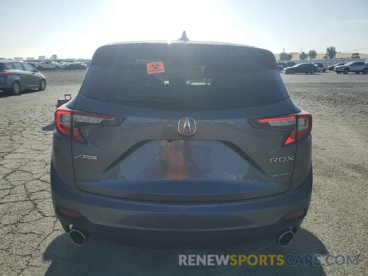 6 fotografías del automóvil dañado 5J8TC2H69ML010461 ACURA RDX 2021
