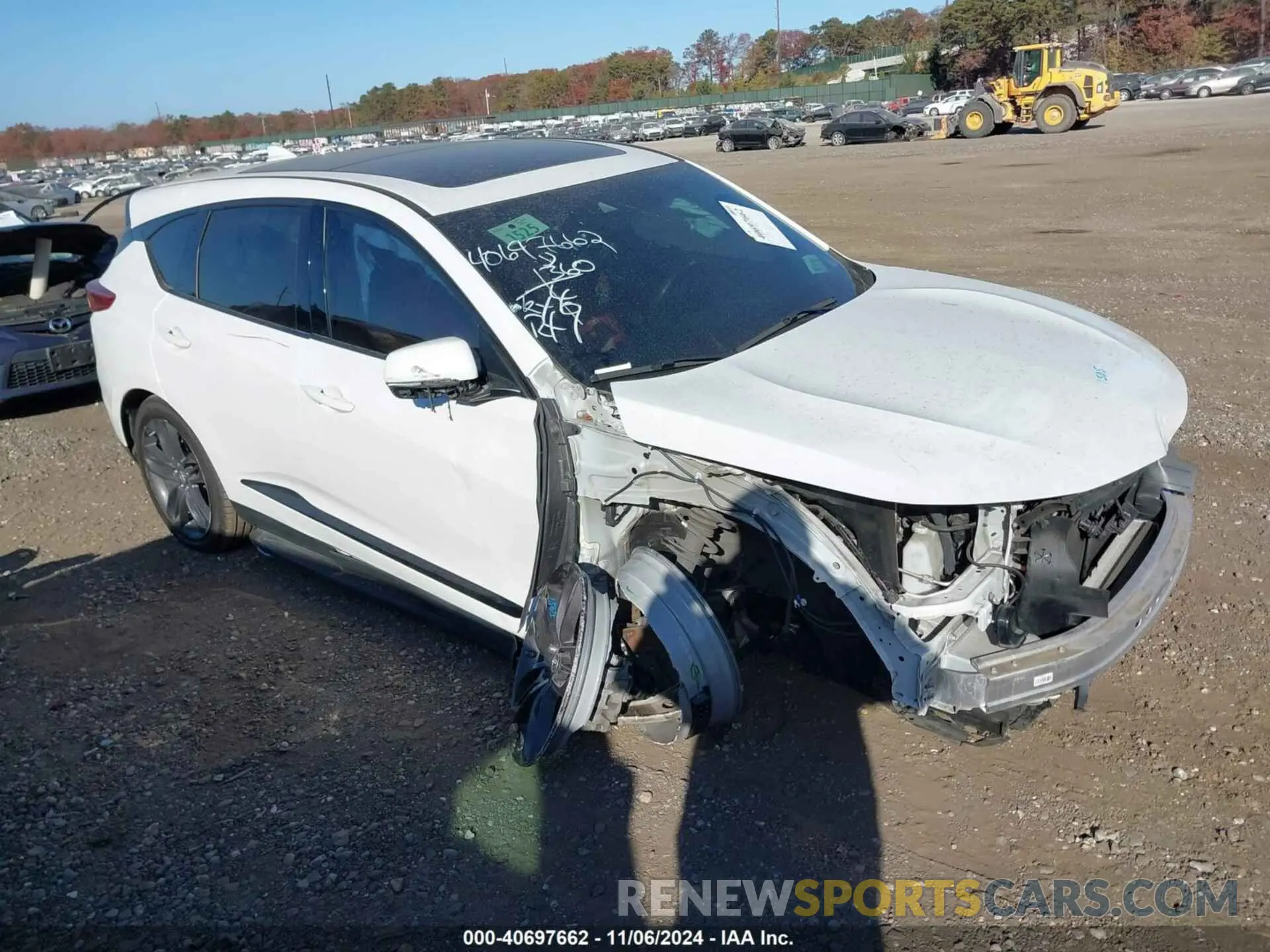 1 fotografías del automóvil dañado 5J8TC2H69ML043928 ACURA RDX 2021