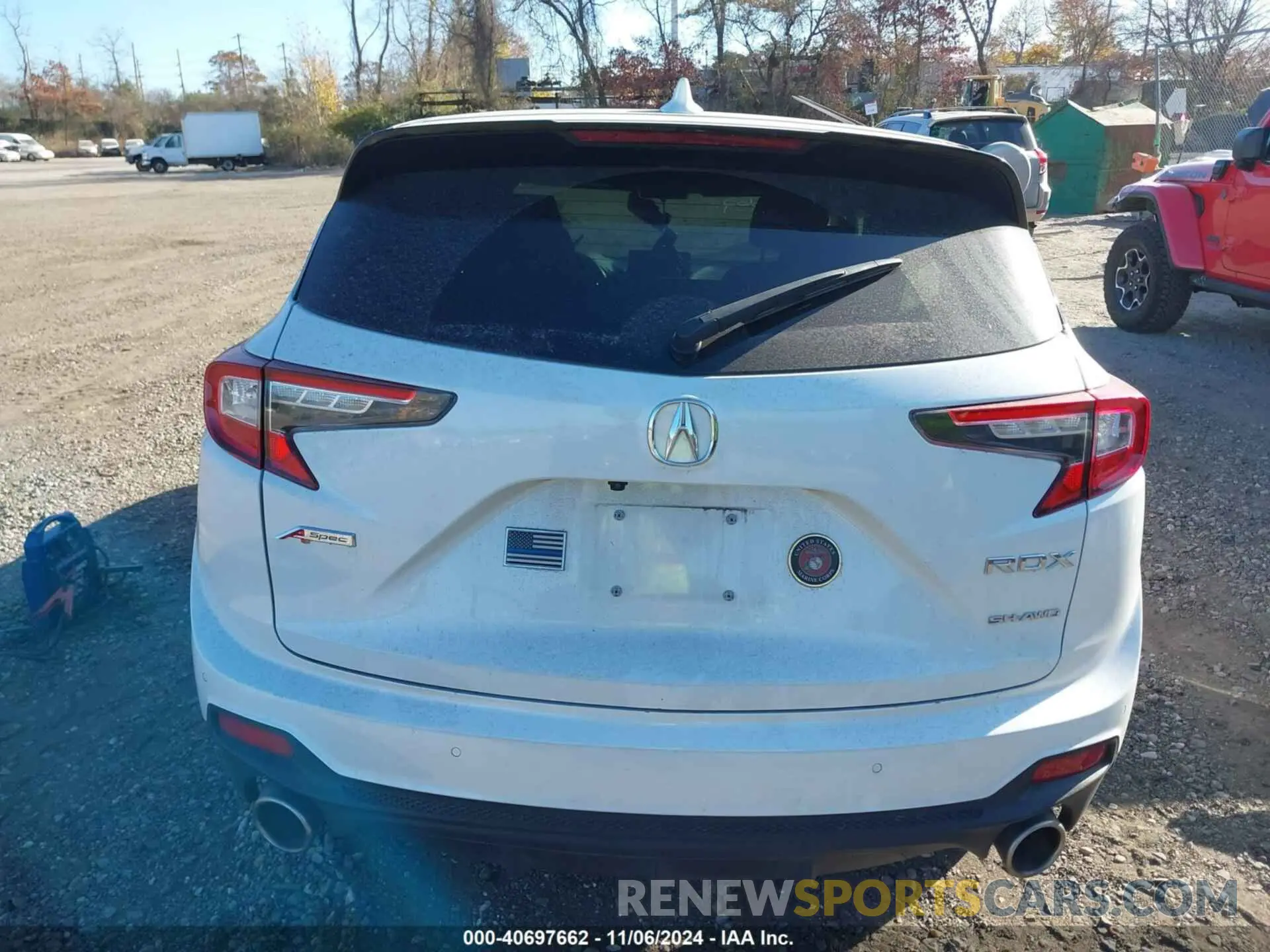15 fotografías del automóvil dañado 5J8TC2H69ML043928 ACURA RDX 2021