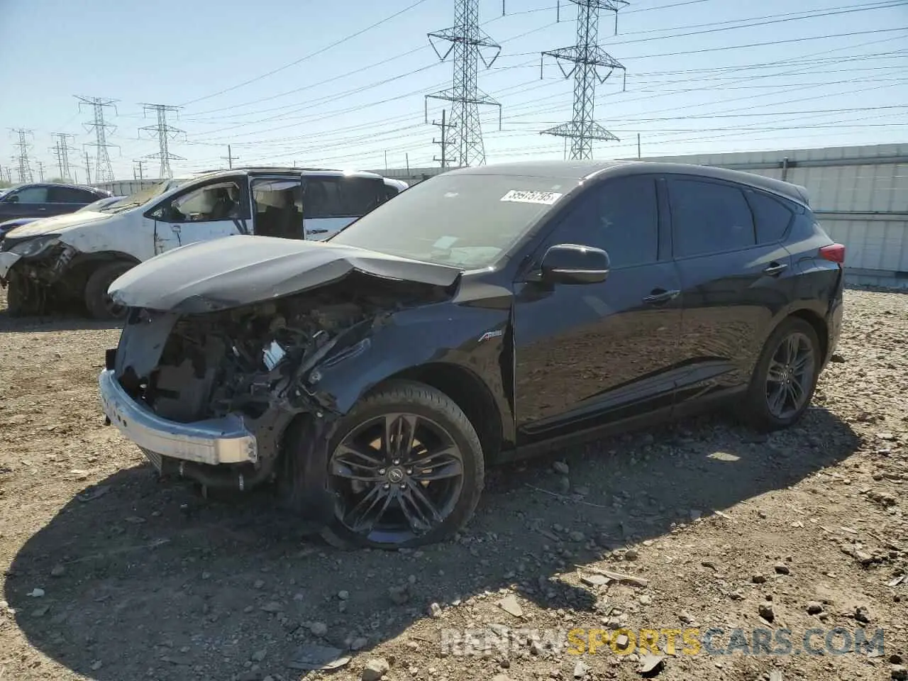 1 fotografías del automóvil dañado 5J8TC2H6XML031416 ACURA RDX 2021