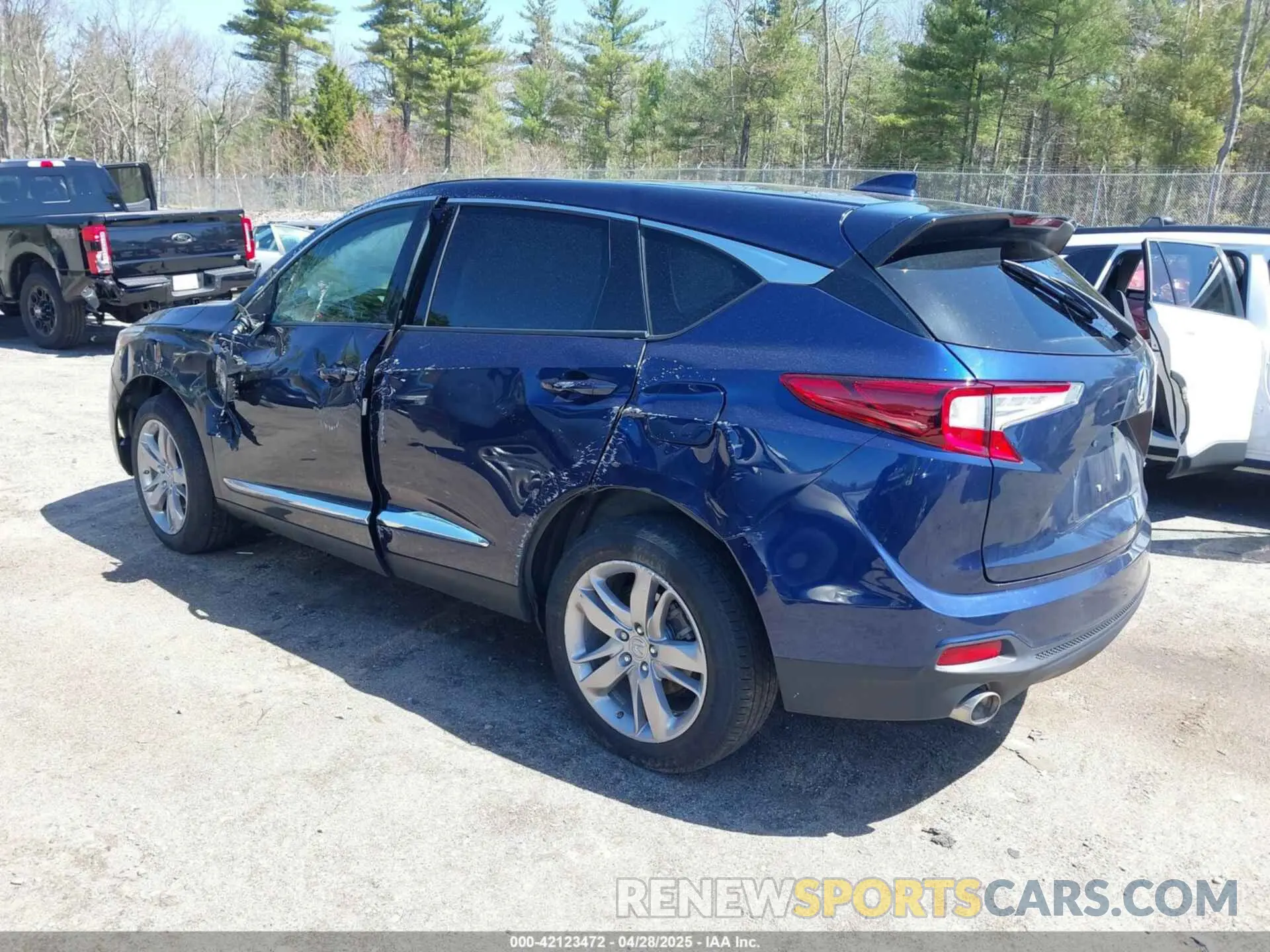 3 fotografías del automóvil dañado 5J8TC2H75ML030537 ACURA RDX 2021