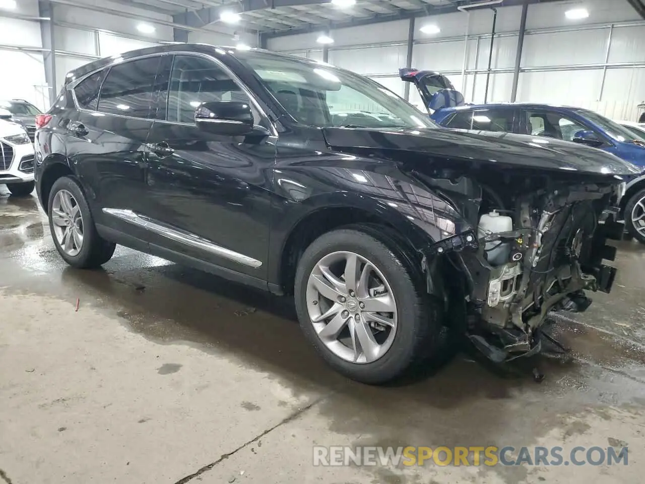 4 fotografías del automóvil dañado 5J8TC2H78ML008371 ACURA RDX 2021