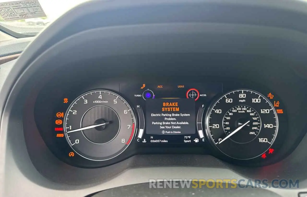 8 fotografías del automóvil dañado 5J8TC2H78ML032167 ACURA RDX 2021