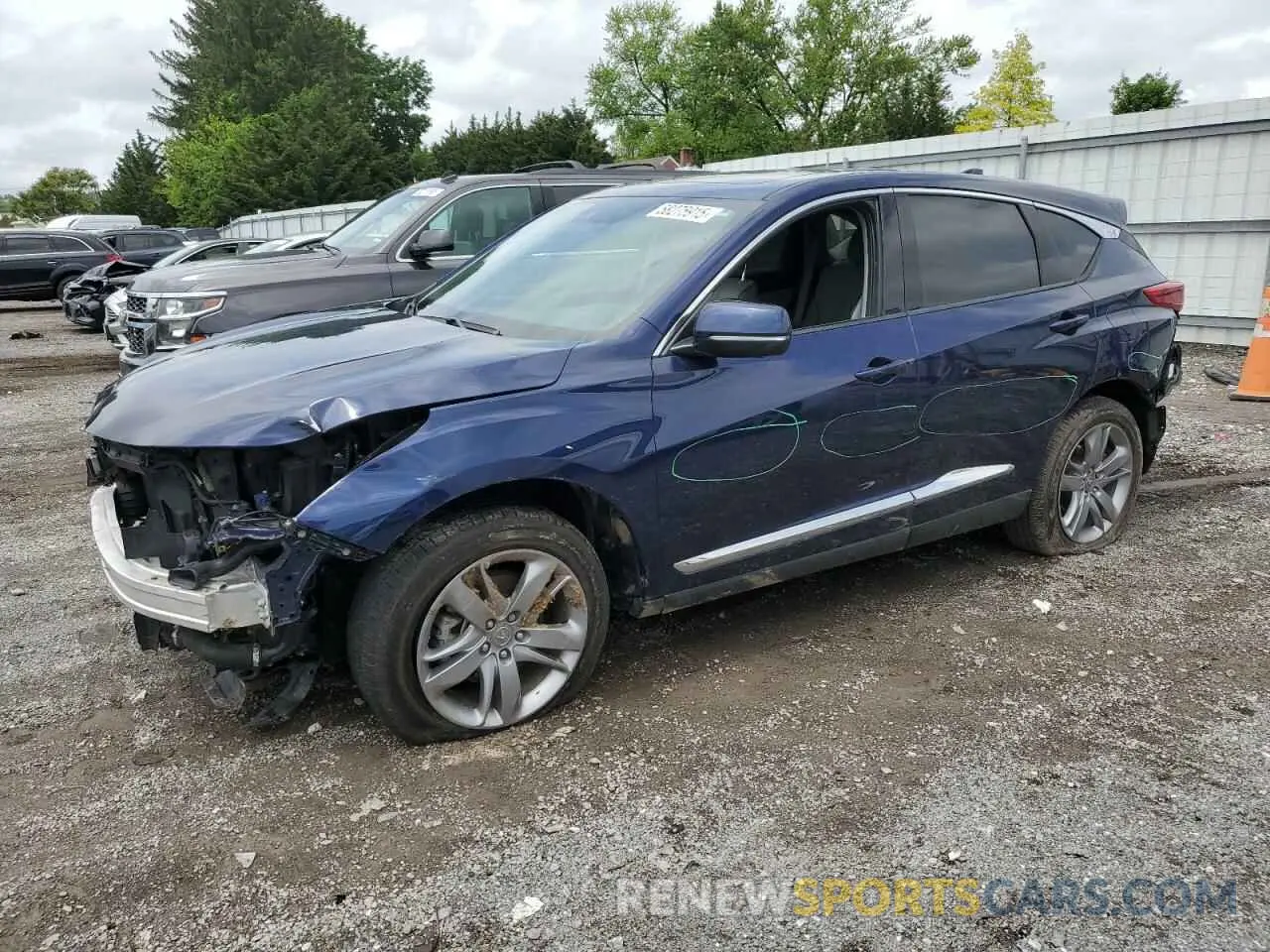 1 fotografías del automóvil dañado 5J8TC2H7XML029139 ACURA RDX 2021