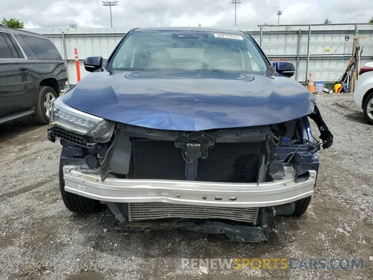 5 fotografías del automóvil dañado 5J8TC2H7XML029139 ACURA RDX 2021