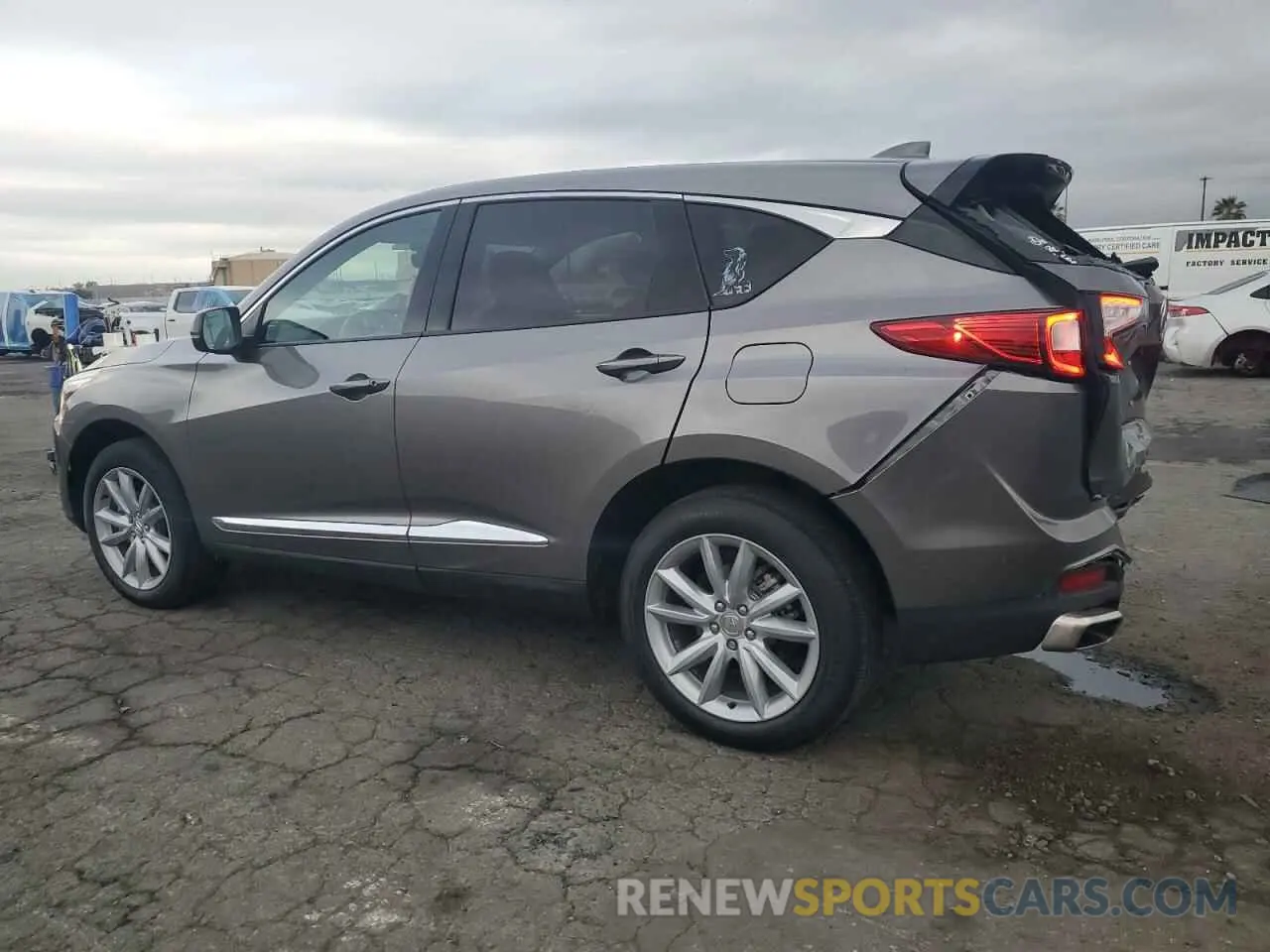 2 fotografías del automóvil dañado 5J8TC1H31NL000833 ACURA RDX 2022