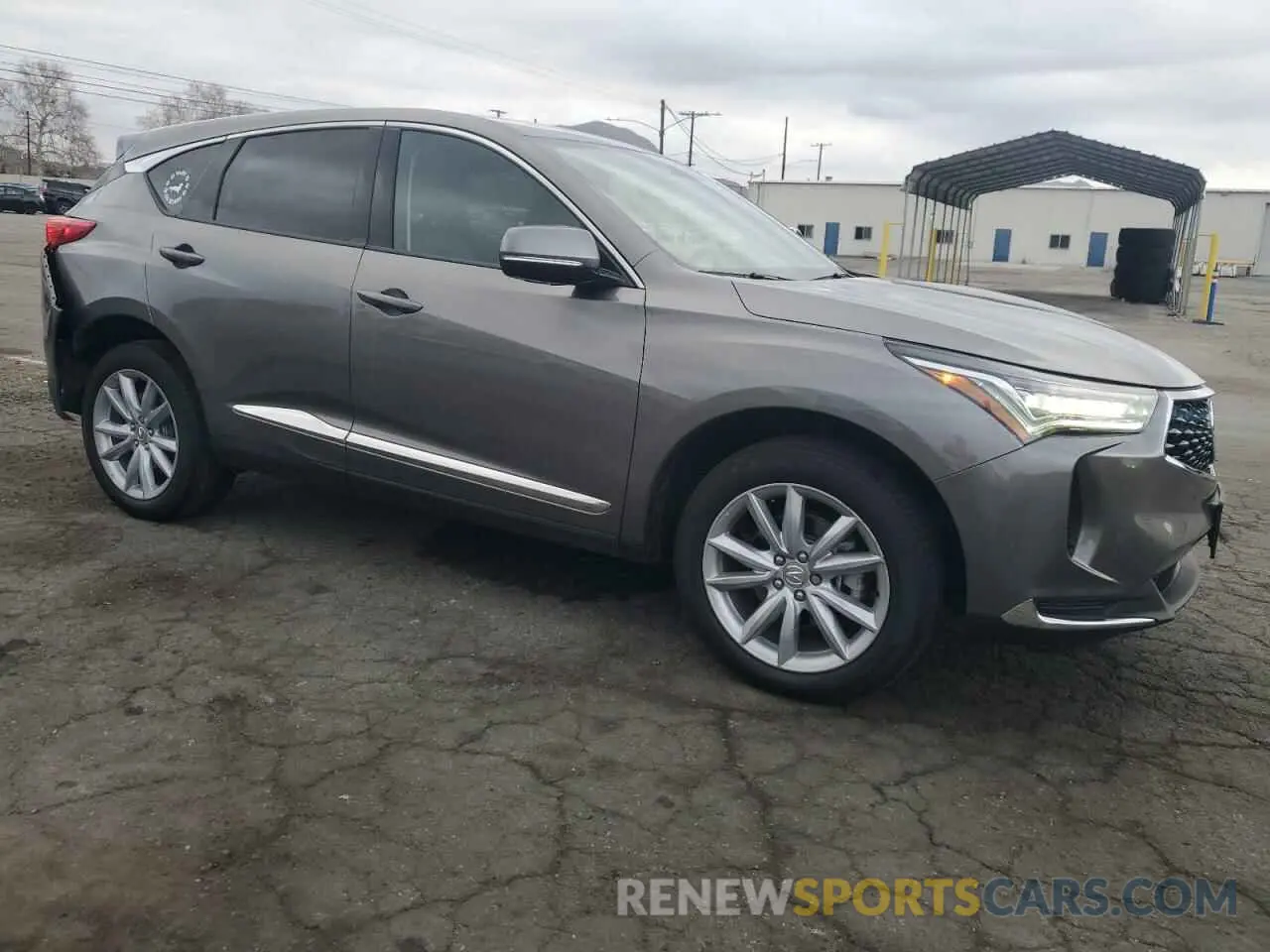 4 fotografías del automóvil dañado 5J8TC1H31NL000833 ACURA RDX 2022