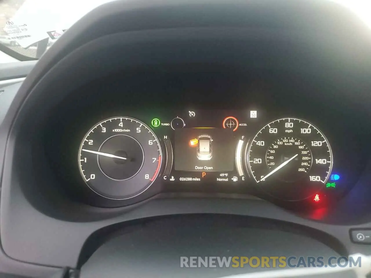 9 fotografías del automóvil dañado 5J8TC1H31NL000833 ACURA RDX 2022