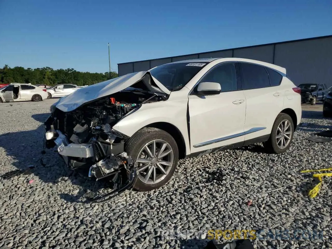 1 fotografías del automóvil dañado 5J8TC1H53NL002195 ACURA RDX 2022