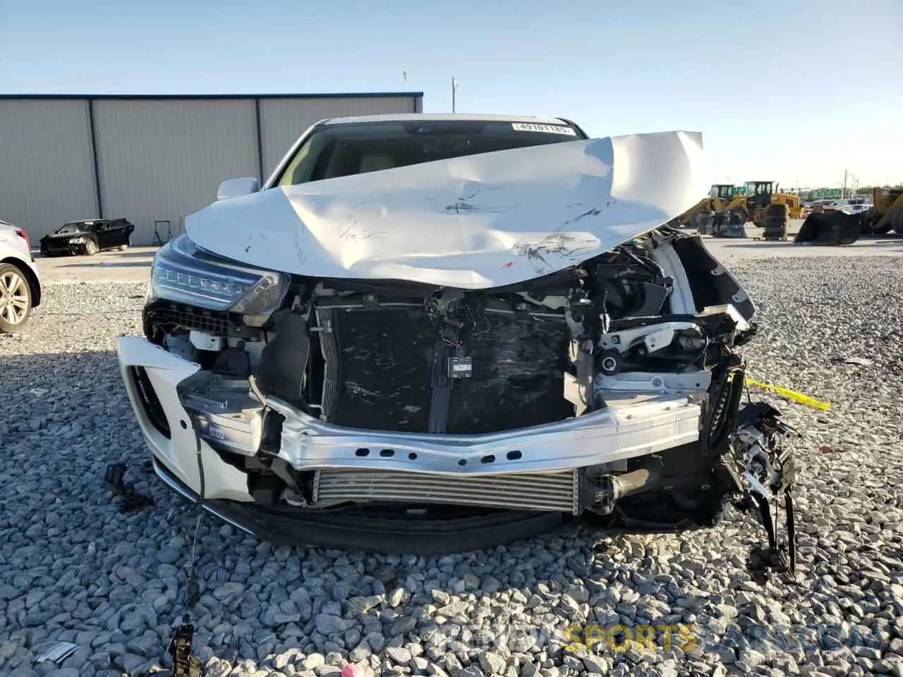5 fotografías del automóvil dañado 5J8TC1H53NL002195 ACURA RDX 2022