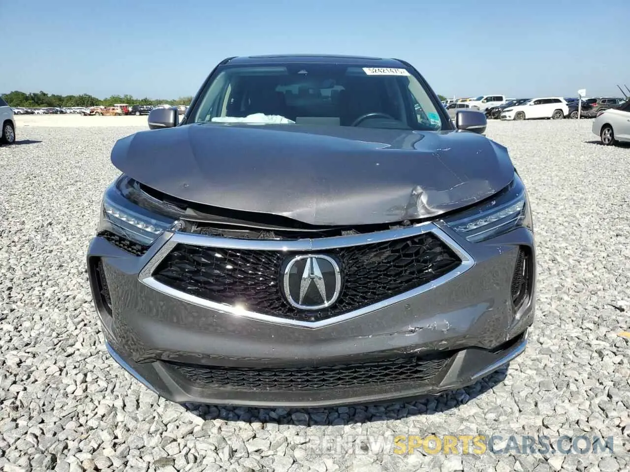 5 fotografías del automóvil dañado 5J8TC1H55NL002375 ACURA RDX 2022