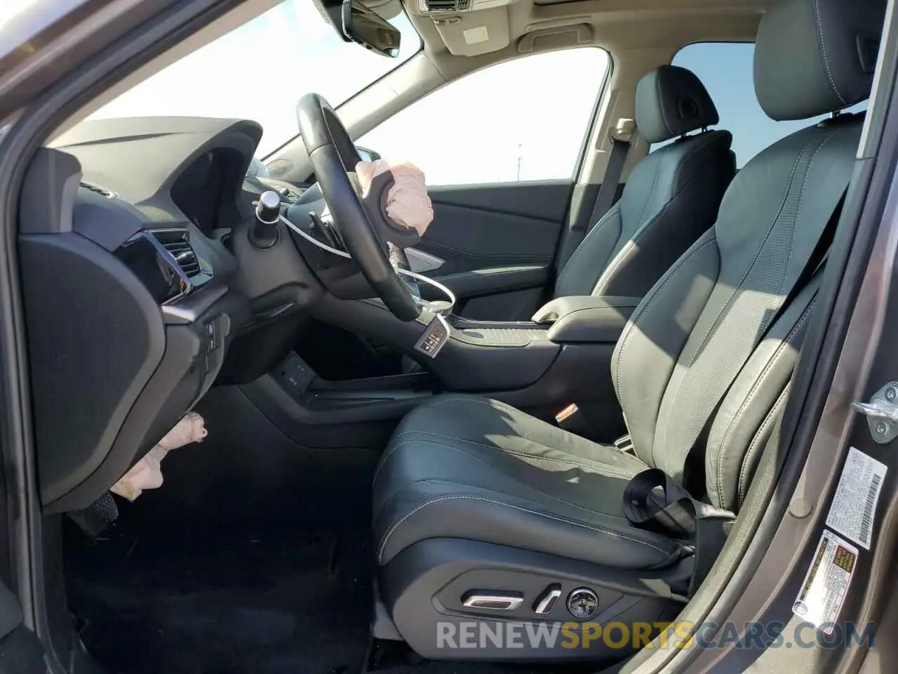 7 fotografías del automóvil dañado 5J8TC1H55NL002375 ACURA RDX 2022