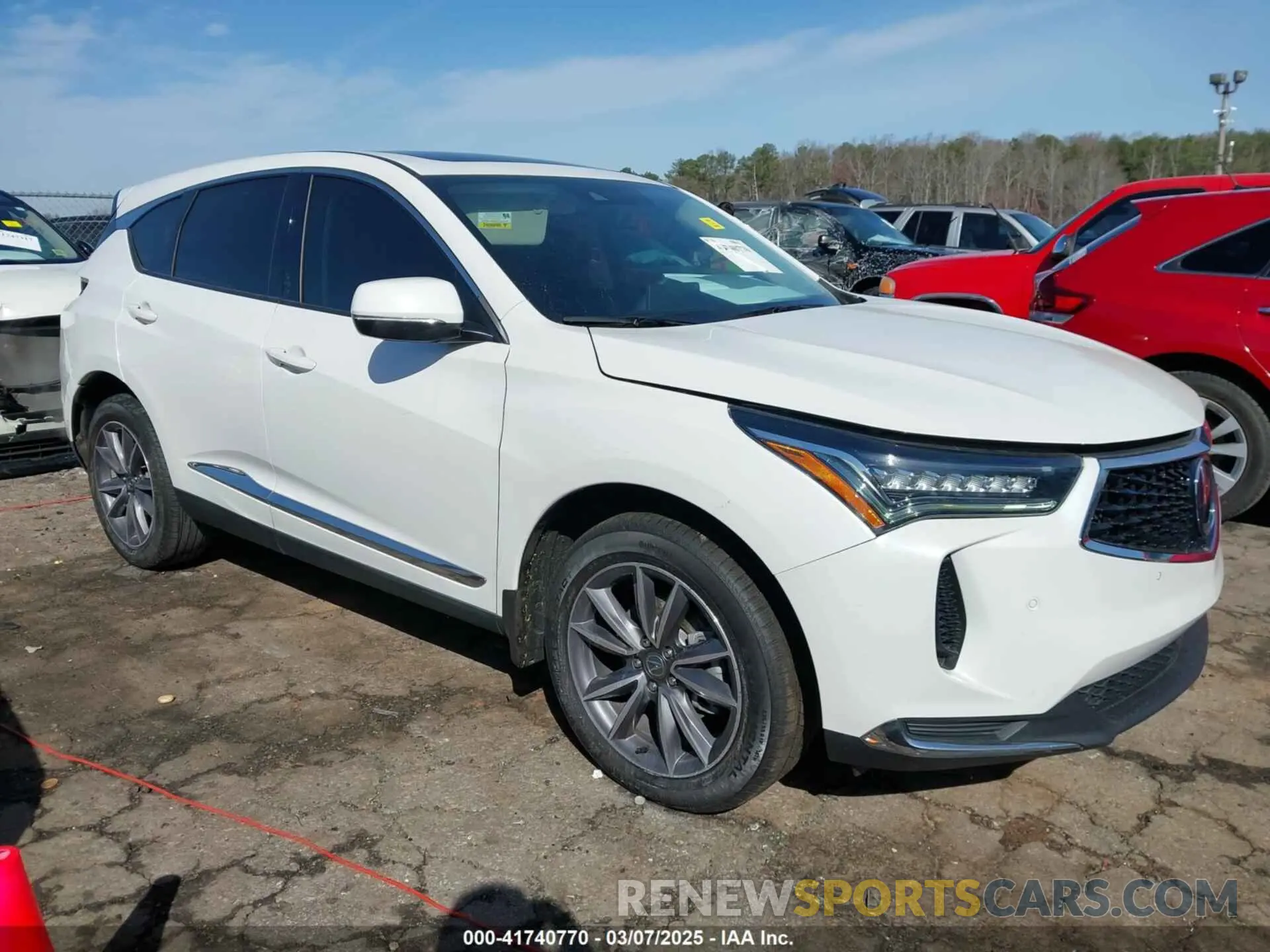 1 fotografías del automóvil dañado 5J8TC1H58NL003746 ACURA RDX 2022