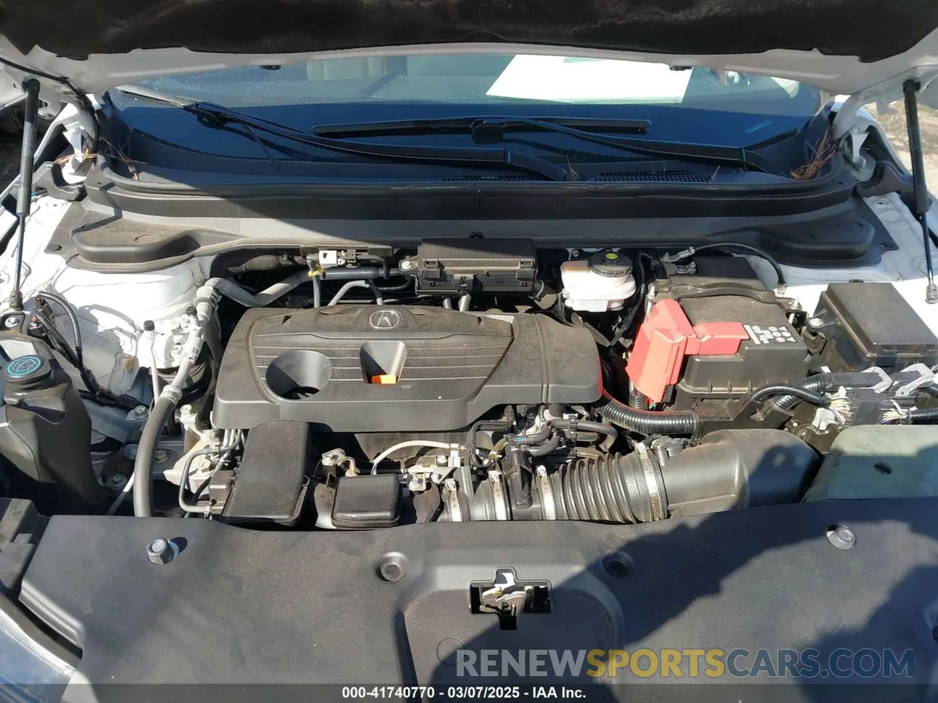 10 fotografías del automóvil dañado 5J8TC1H58NL003746 ACURA RDX 2022