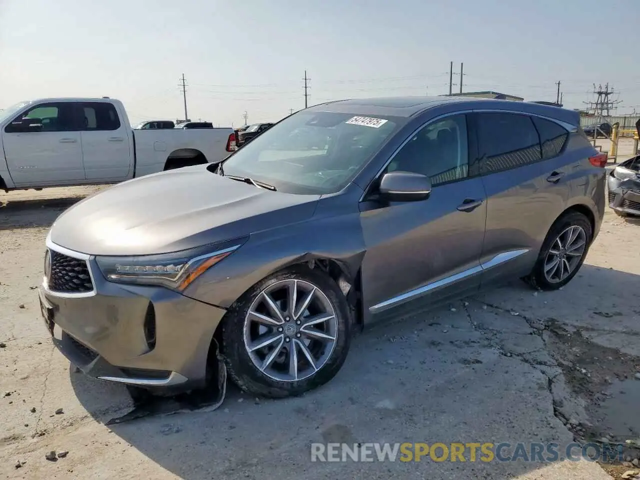 1 fotografías del automóvil dañado 5J8TC1H59NL006218 ACURA RDX 2022