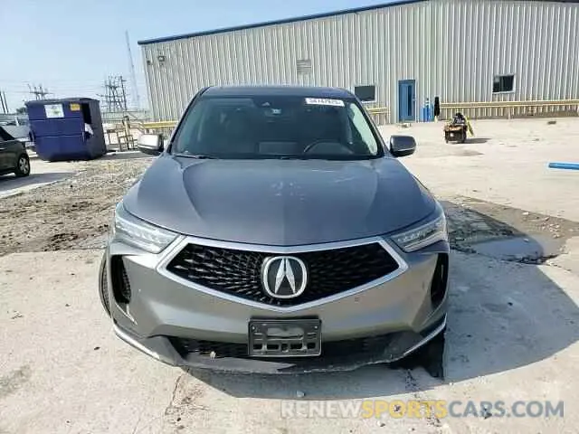 14 fotografías del automóvil dañado 5J8TC1H59NL006218 ACURA RDX 2022