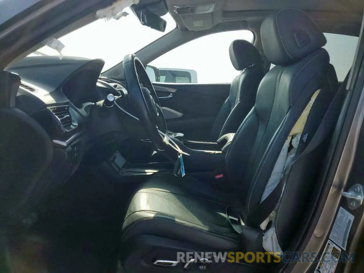 7 fotografías del automóvil dañado 5J8TC1H59NL006218 ACURA RDX 2022