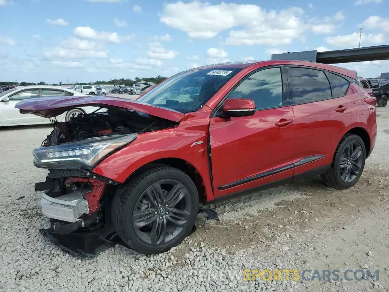 1 fotografías del automóvil dañado 5J8TC1H62NL002679 ACURA RDX 2022