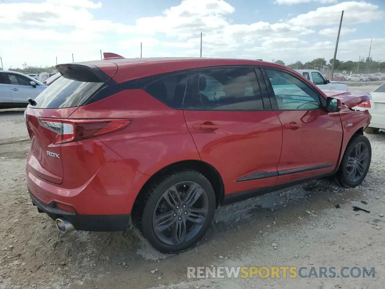 3 fotografías del automóvil dañado 5J8TC1H62NL002679 ACURA RDX 2022