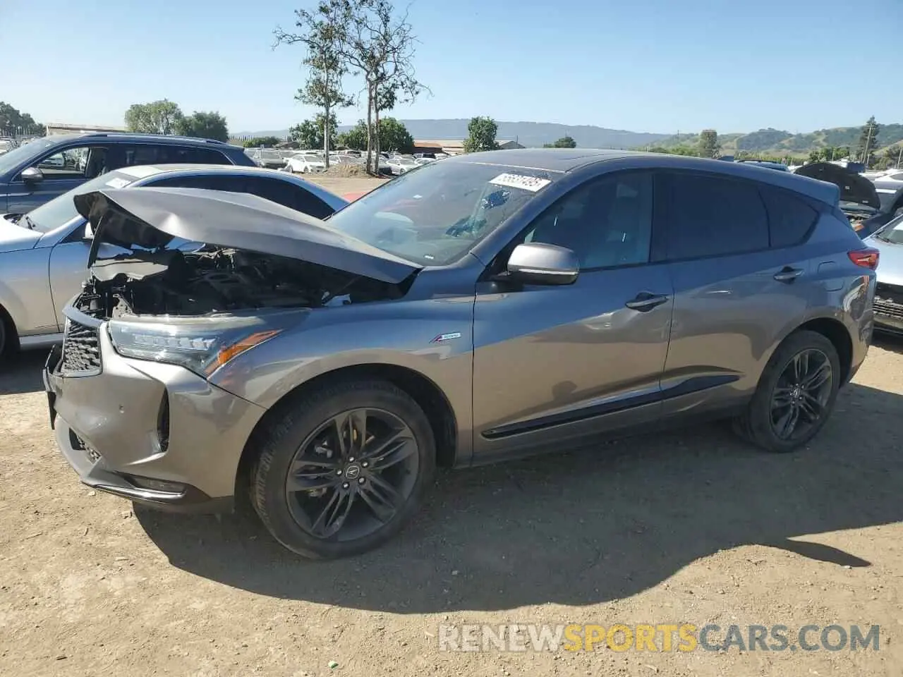 1 fotografías del automóvil dañado 5J8TC1H63NL001606 ACURA RDX 2022