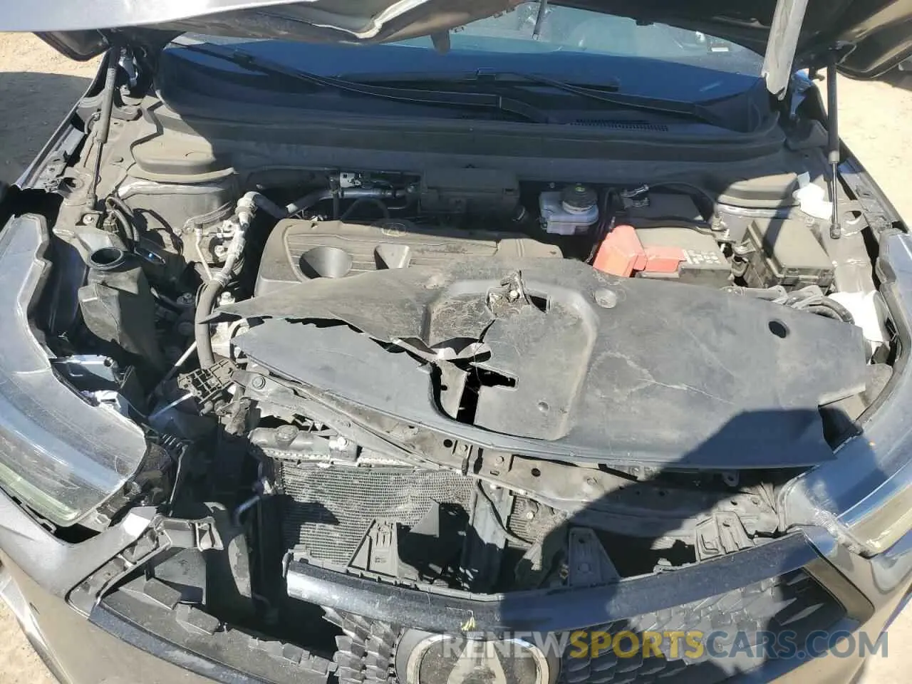 12 fotografías del automóvil dañado 5J8TC1H63NL001606 ACURA RDX 2022
