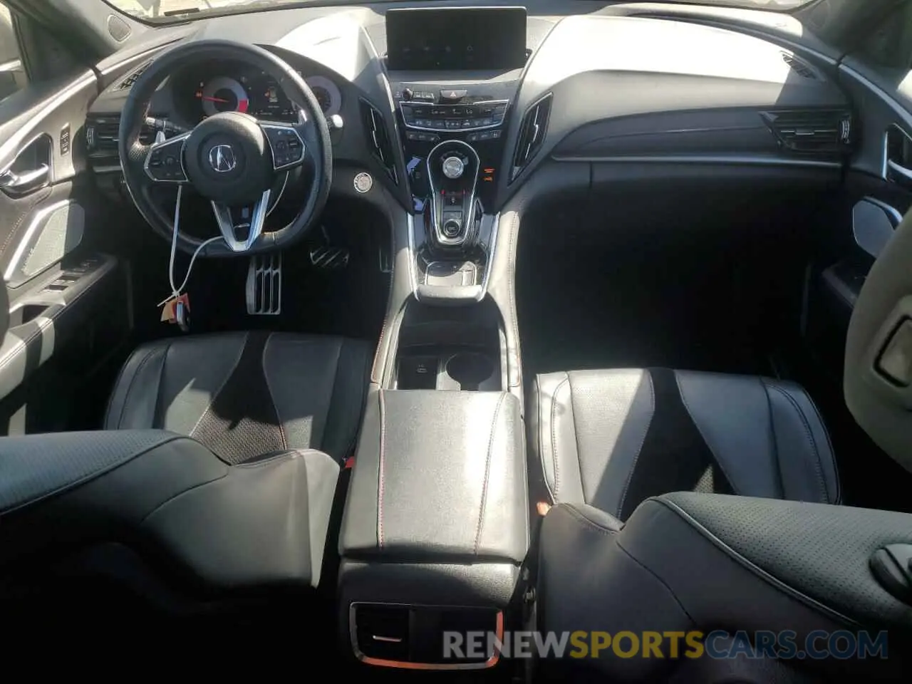 8 fotografías del automóvil dañado 5J8TC1H63NL001606 ACURA RDX 2022