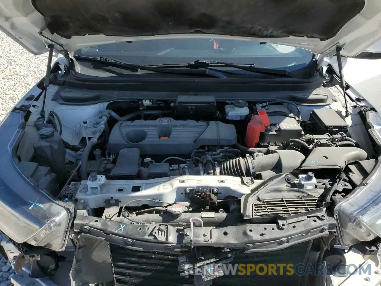 12 fotografías del automóvil dañado 5J8TC1H63NL005607 ACURA RDX 2022