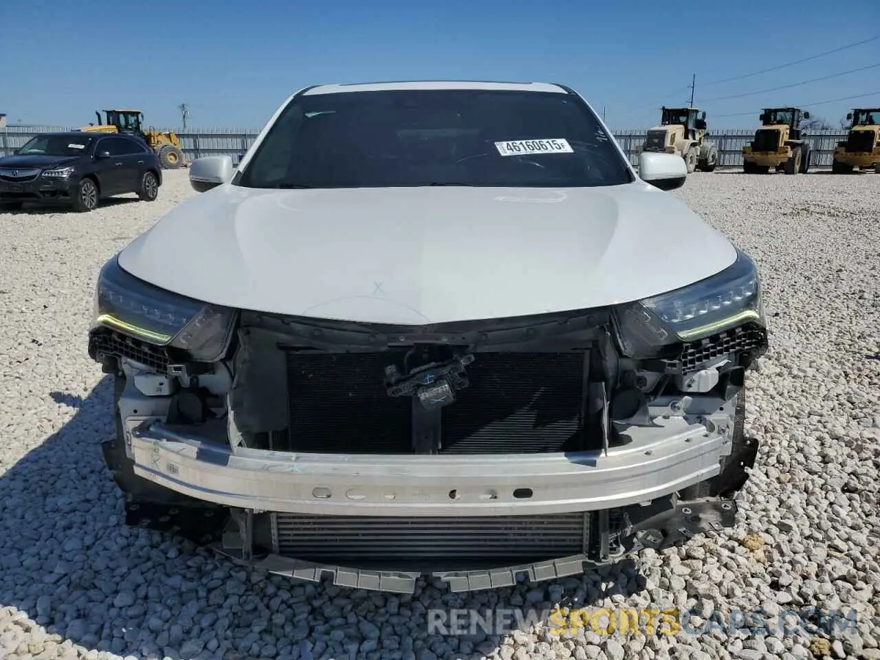 5 fotografías del automóvil dañado 5J8TC1H63NL005607 ACURA RDX 2022