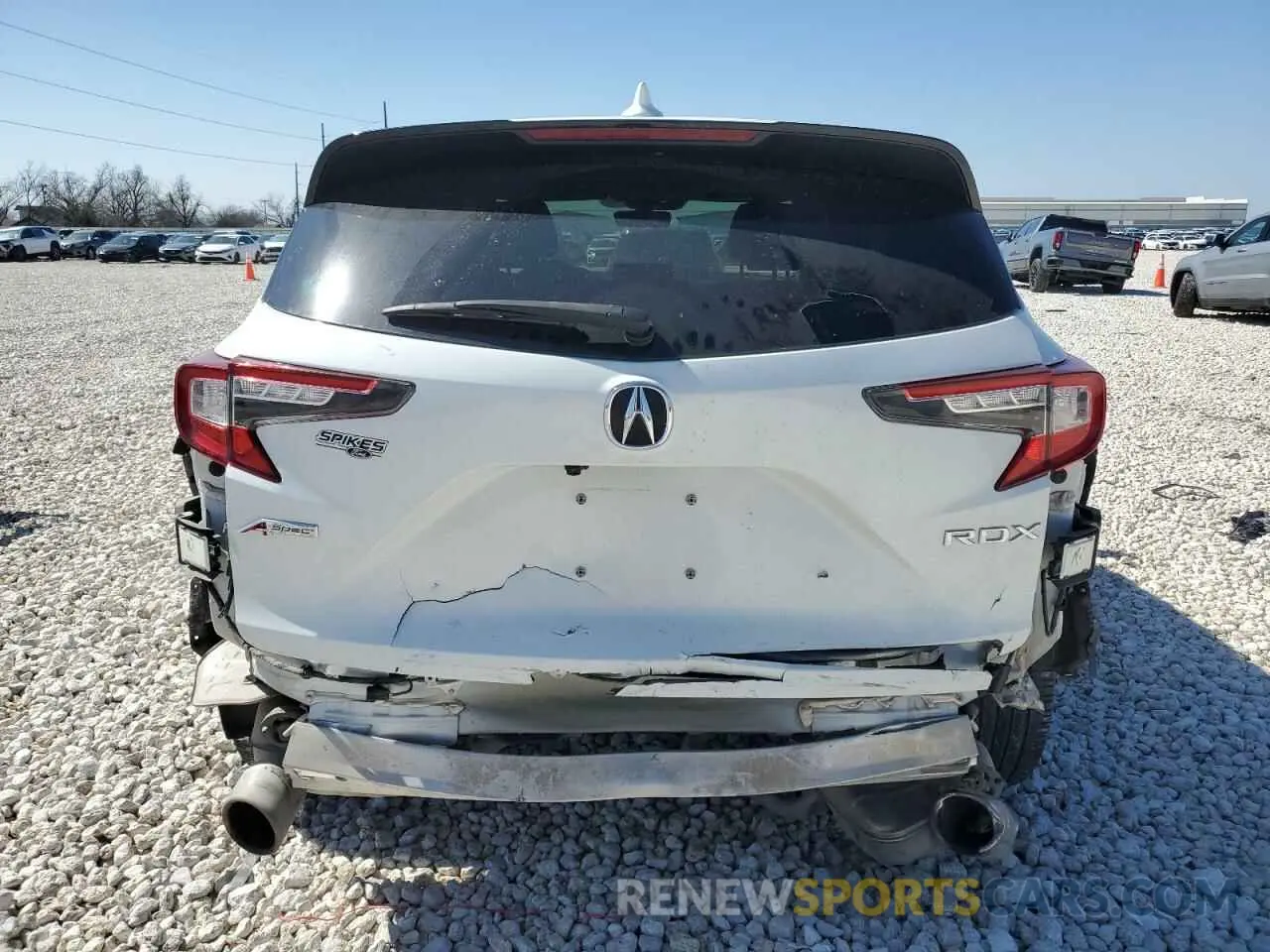 6 fotografías del automóvil dañado 5J8TC1H63NL005607 ACURA RDX 2022