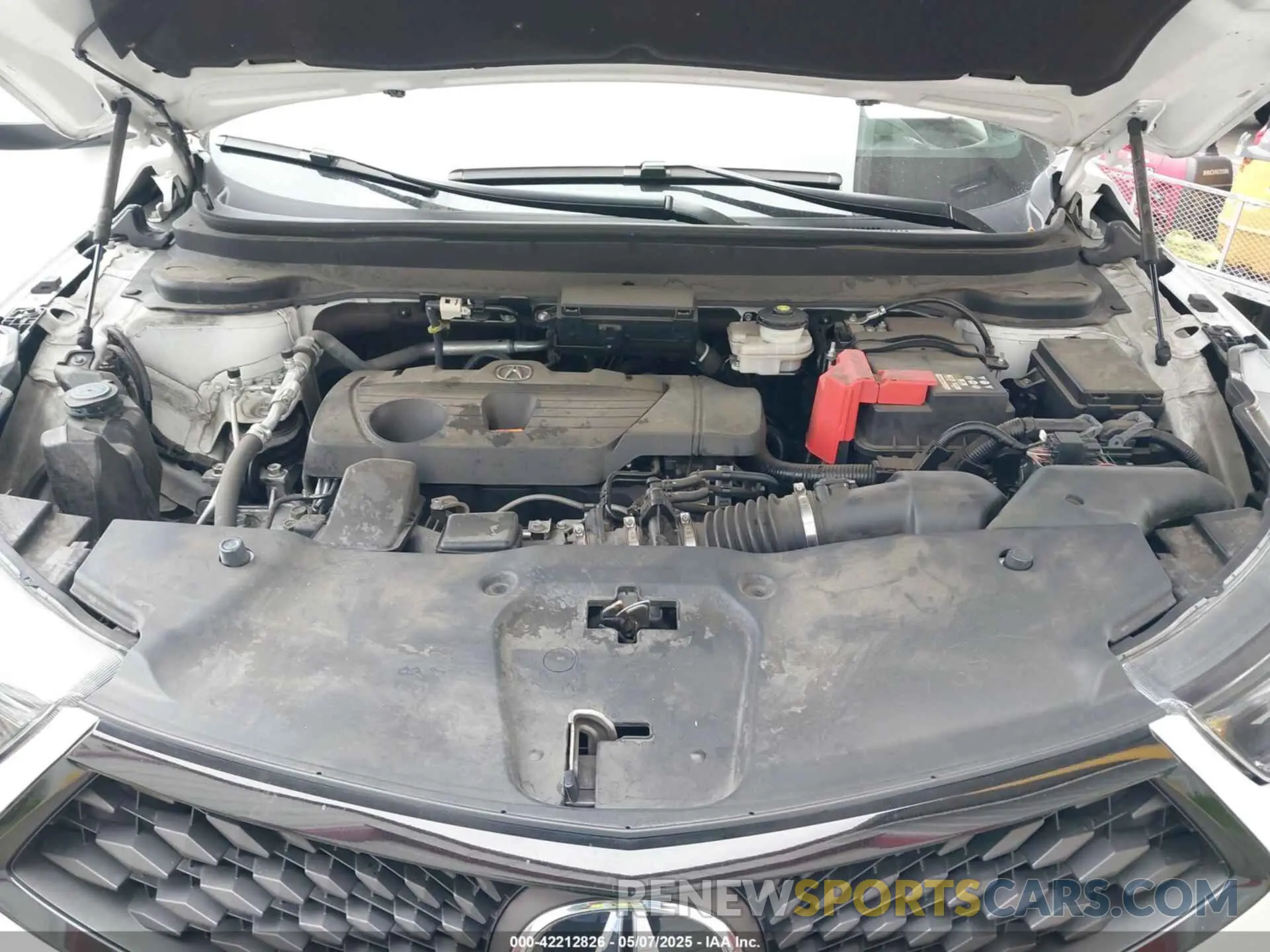 10 fotografías del automóvil dañado 5J8TC1H65NL006760 ACURA RDX 2022