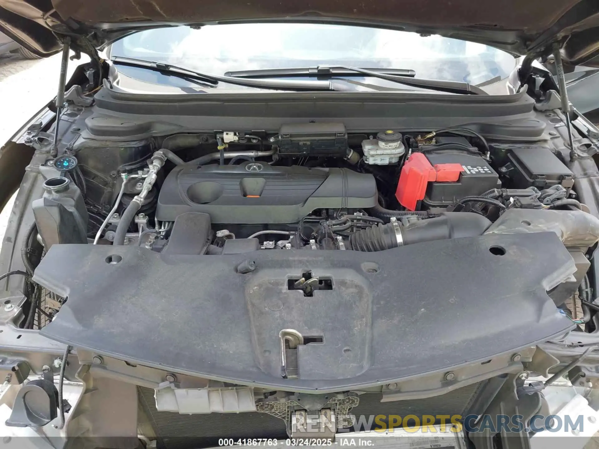 10 fotografías del automóvil dañado 5J8TC1H67NL003911 ACURA RDX 2022