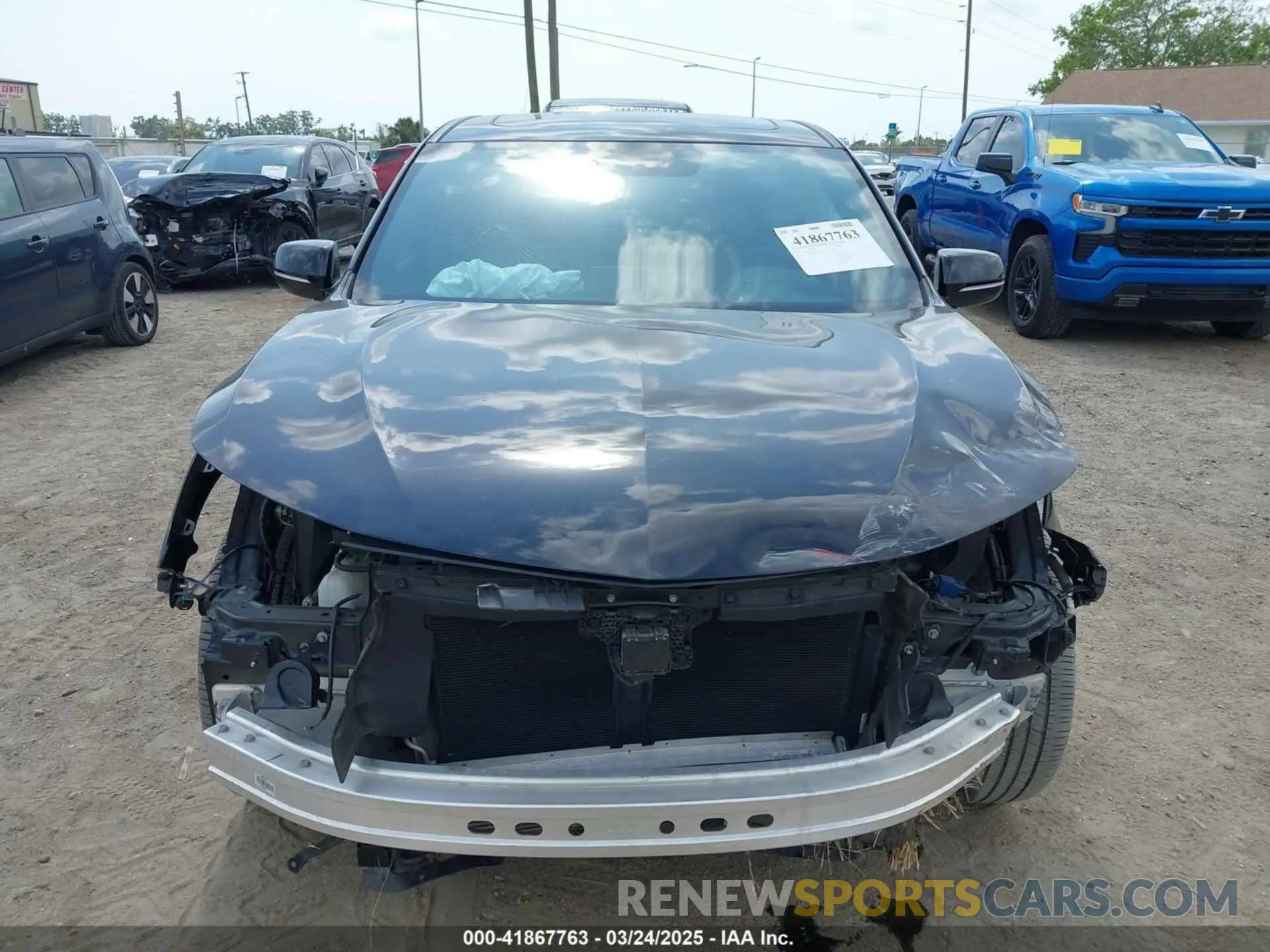 12 fotografías del automóvil dañado 5J8TC1H67NL003911 ACURA RDX 2022