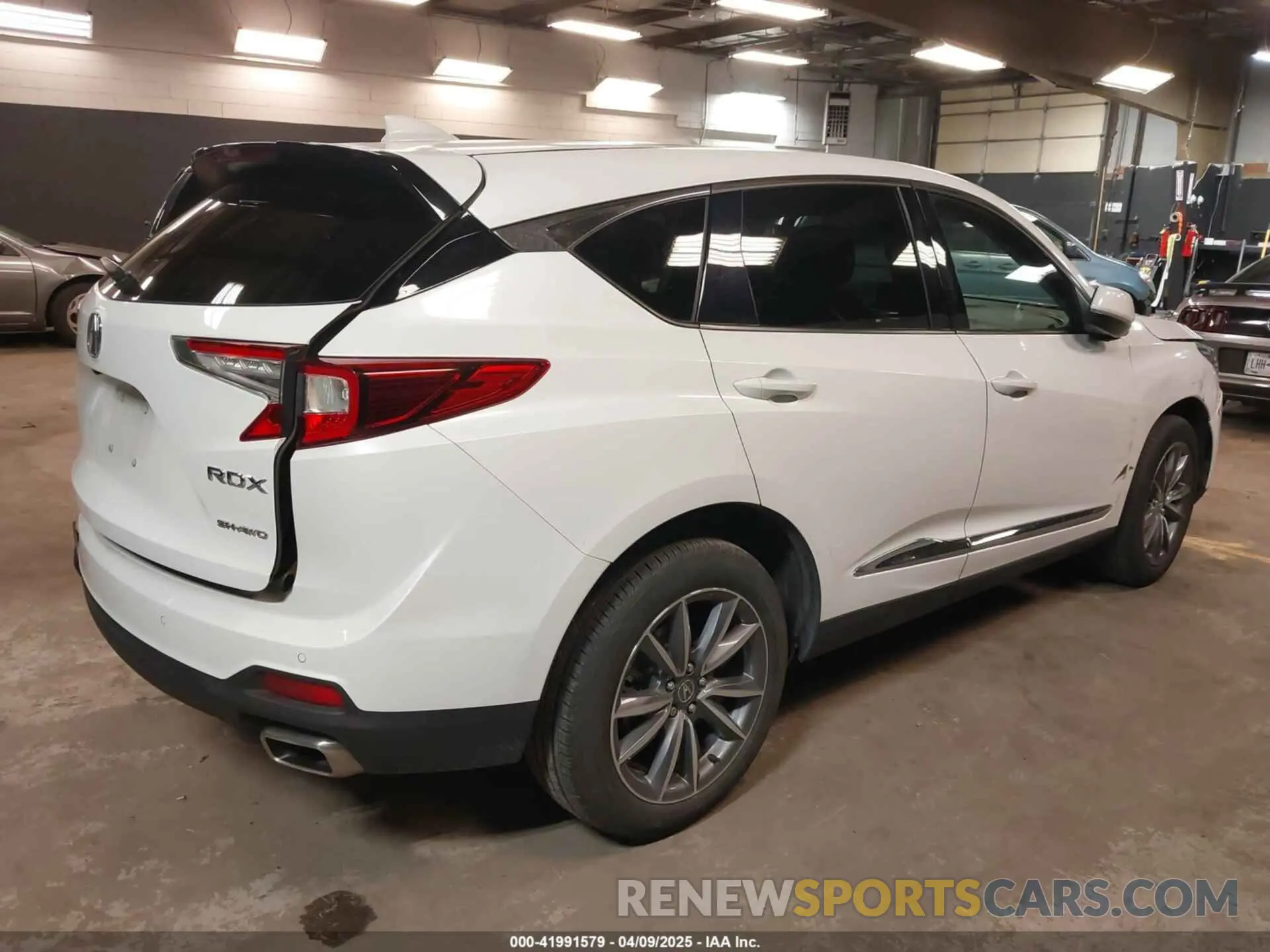 4 fotografías del automóvil dañado 5J8TC2H51NL012262 ACURA RDX 2022