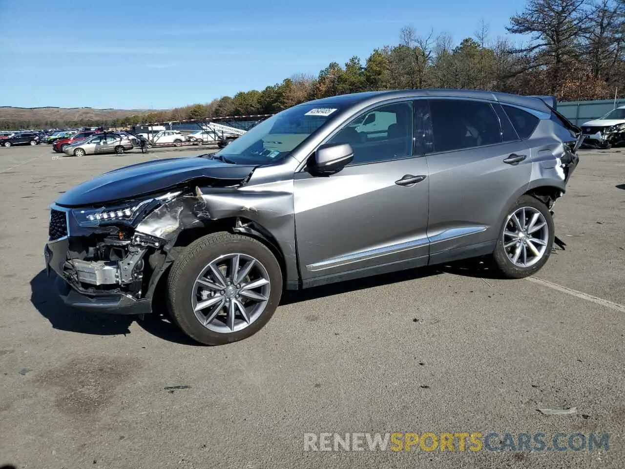 1 fotografías del automóvil dañado 5J8TC2H56NL010393 ACURA RDX 2022