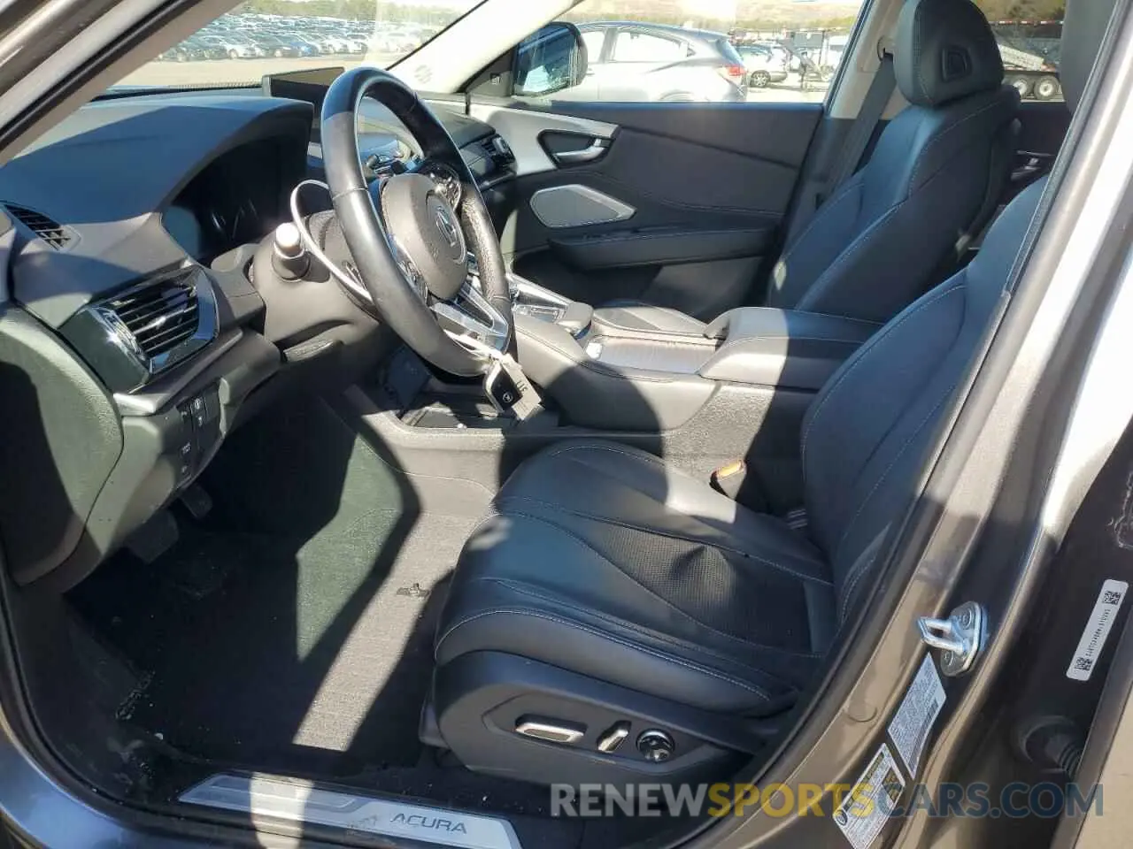 7 fotografías del automóvil dañado 5J8TC2H56NL010393 ACURA RDX 2022