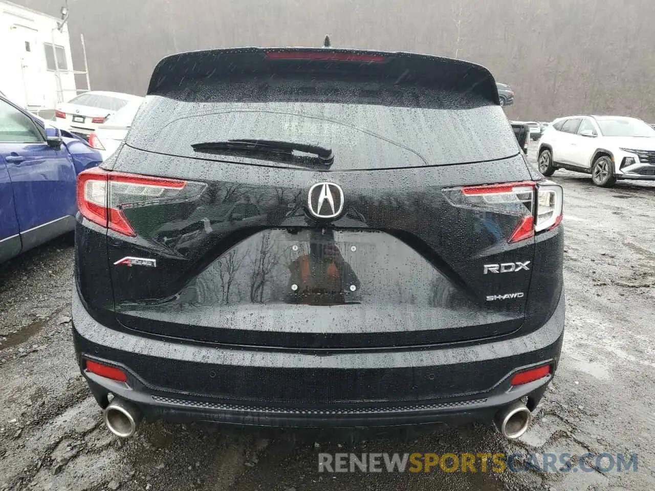 6 fotografías del automóvil dañado 5J8TC2H66SL000192 ACURA RDX 2022