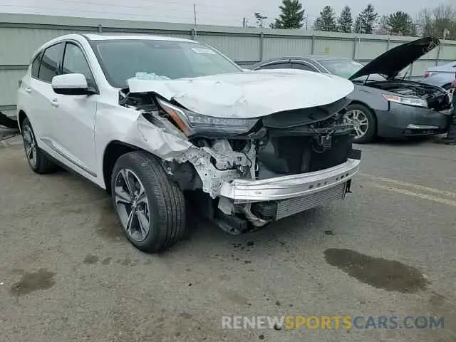 12 fotografías del automóvil dañado 5J8TC2H70NL003201 ACURA RDX 2022