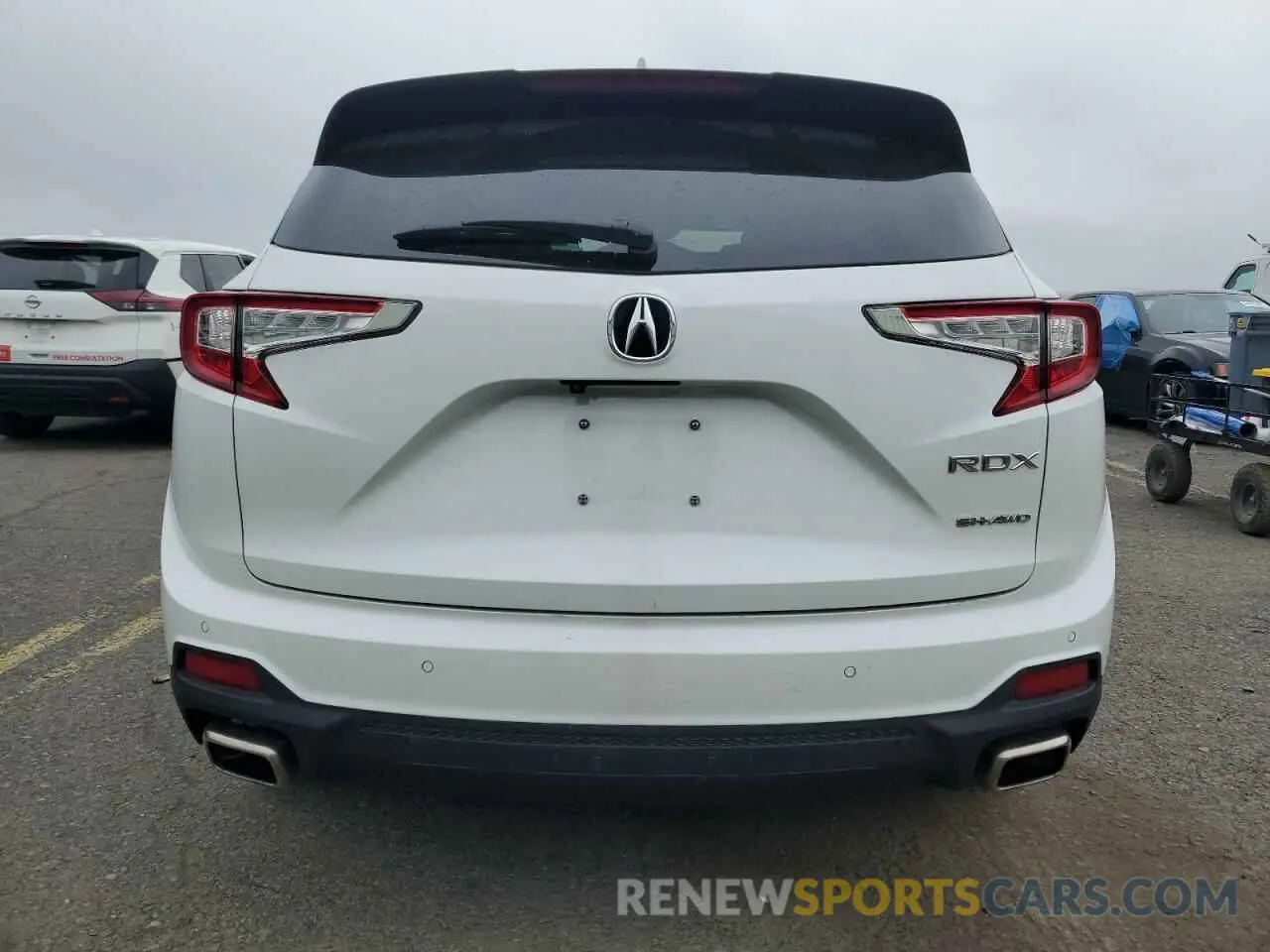 6 fotografías del automóvil dañado 5J8TC2H70NL003201 ACURA RDX 2022