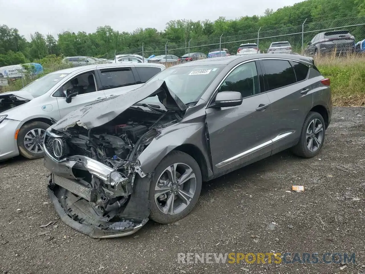 1 fotografías del automóvil dañado 5J8TC2H7XNL013573 ACURA RDX 2022